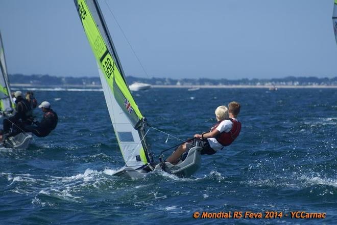 Allen RS Feva World Championships 2014 - Day three © Mondial RS Feva - YC Carnac